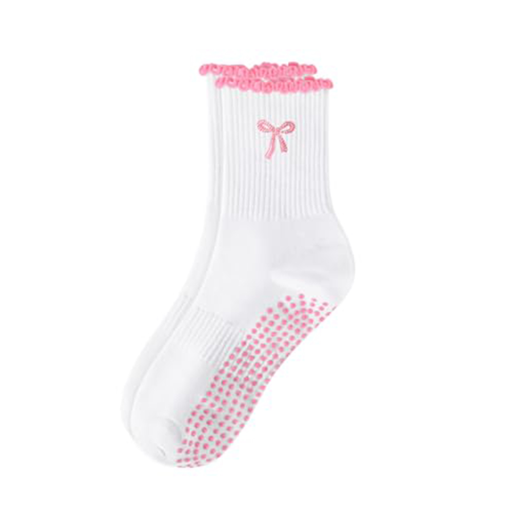 Youtube Yoga Pilates - Calcetines antideslizantes para Pilates, calcetines de