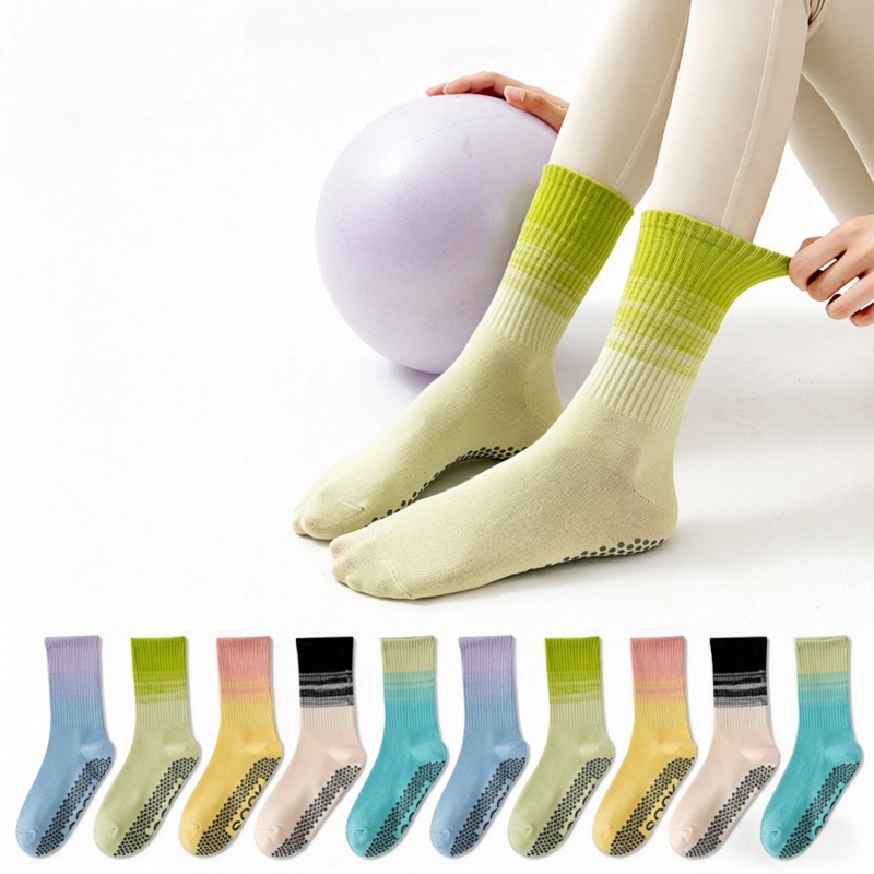 Pilates & Yoga With Katja Youtube - Dreamlikelin 1 par de calcetines de