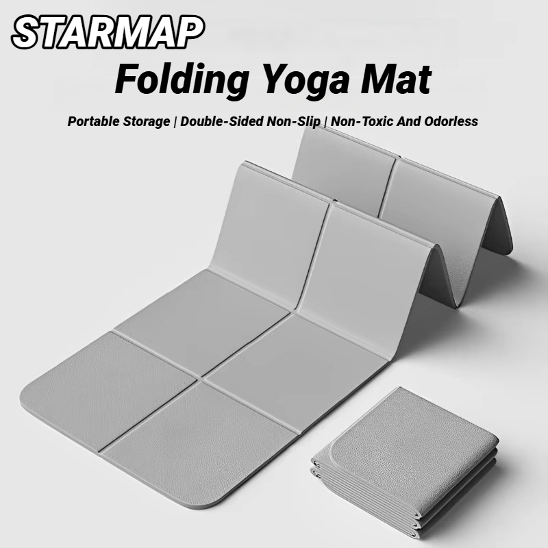 Pilates Yoga Mat Workout - Estera de Yoga plegable, ecológica, Tpe,