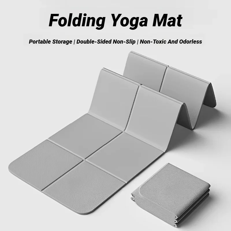 Pilates Yoga Mat Workout - Esterilla de Yoga Plegable Ecológica de