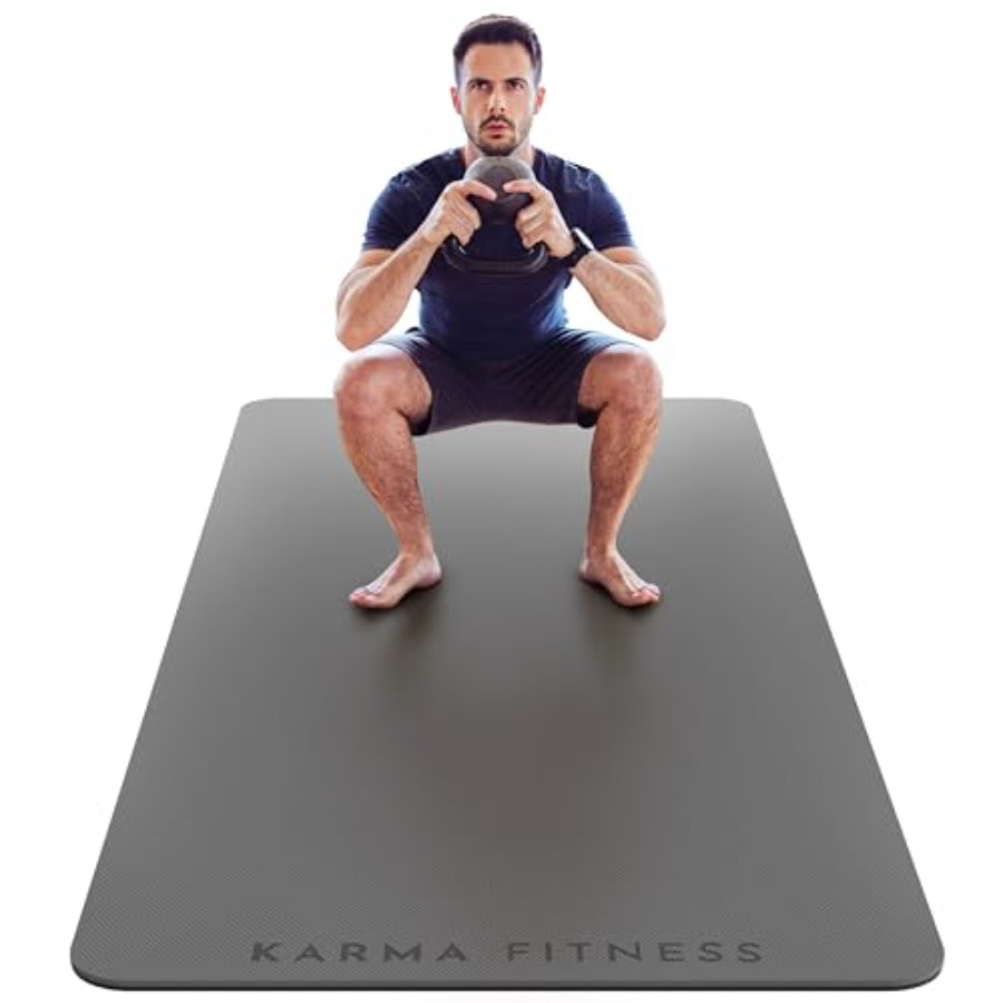 Pilates Yoga Mat Workout - Tapete de Ejercicio Grande, Extra Grueso