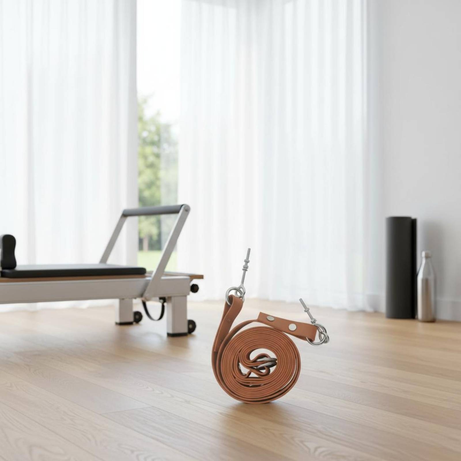 Pilates & Yoga With Katja Youtube - Correa Doble para Reformer, Correa Doble