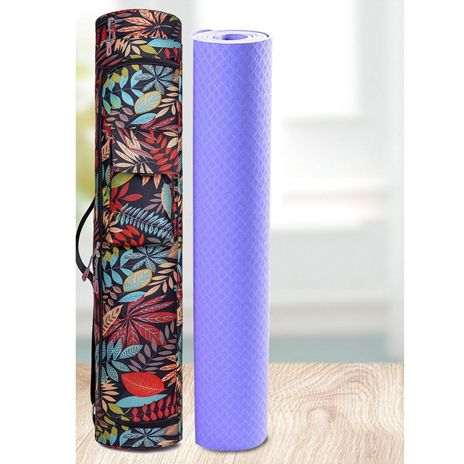 Pilates Yoga Mat Workout - Bolsa para colchoneta de yoga antideslizante,
