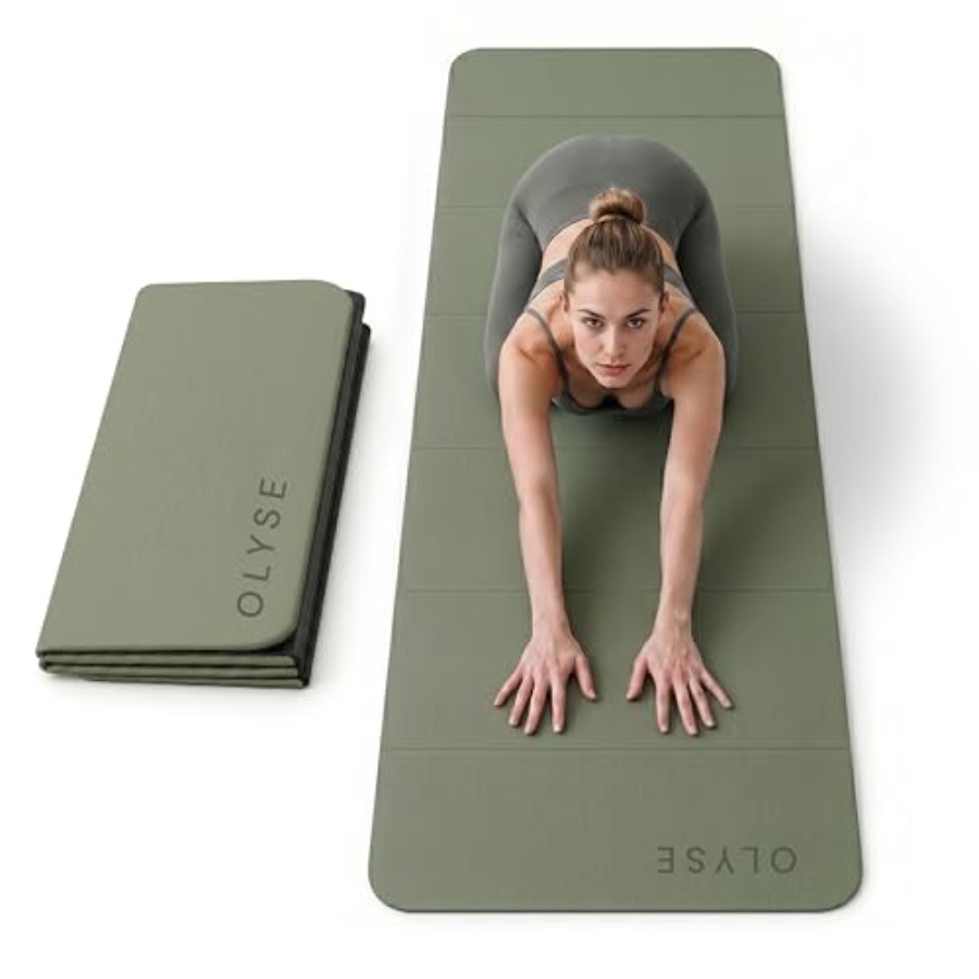 Pilates Yoga Hiit - Esterilla de Yoga Plegable para Yoga,