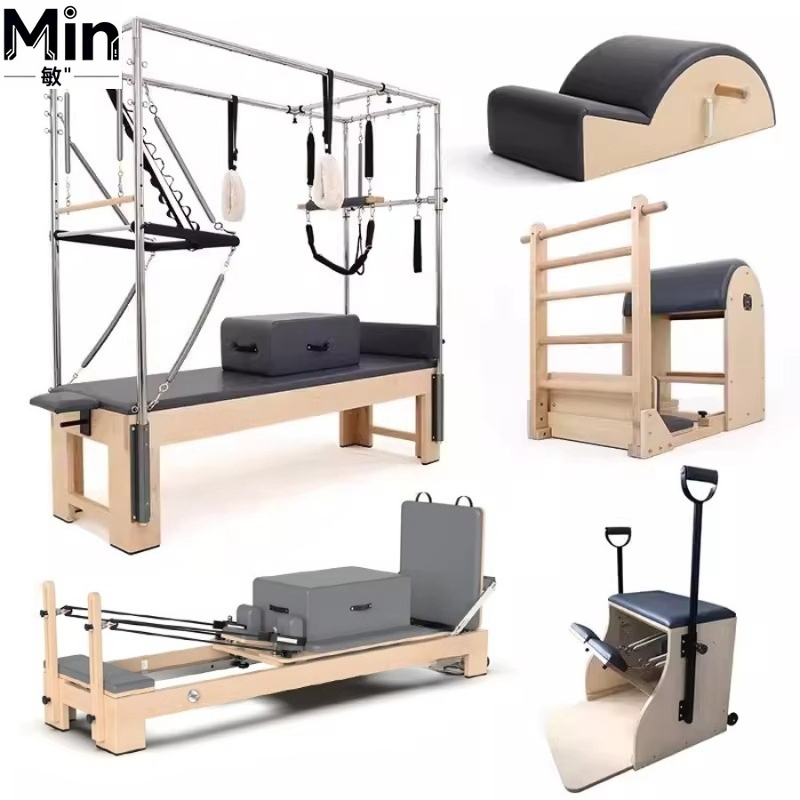 Pilates Yoga Machine - Juego de 5 Piezas de Madera