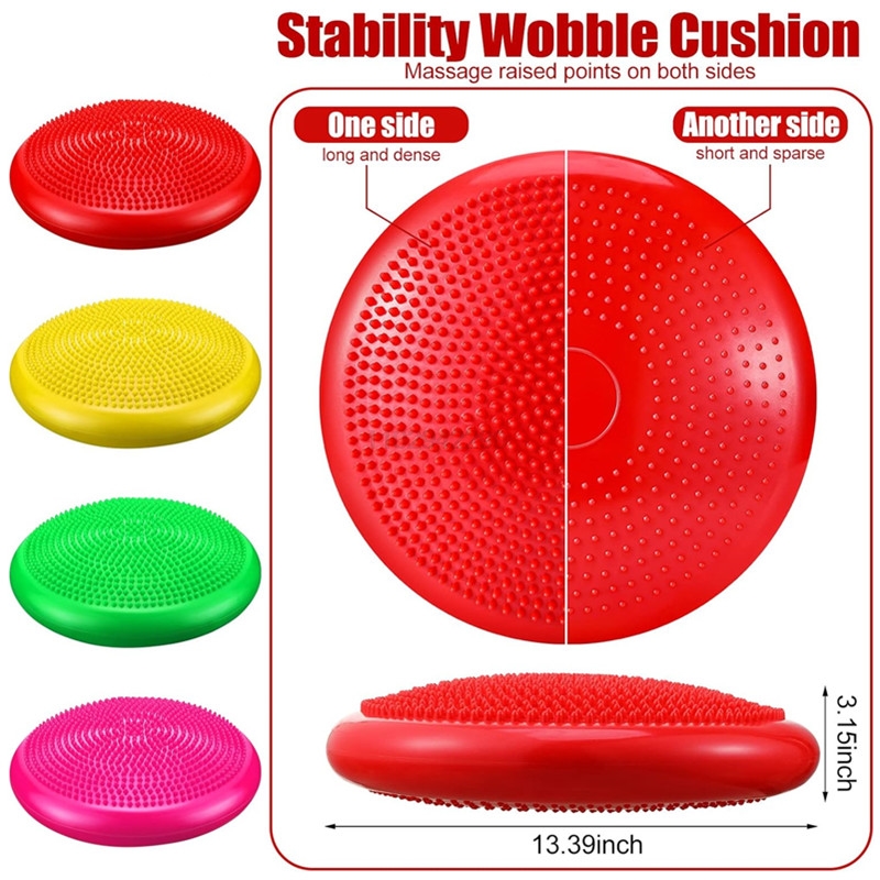 Cojín oscilante inflado de 13, - Exercise Disc Inflatable reseña y precio