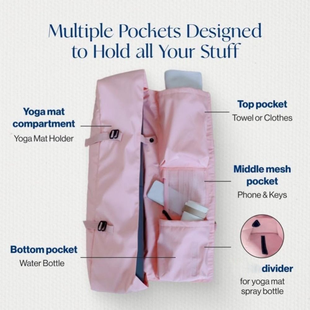 Bolsa para Esterilla de Yoga I - Yoga Mat Bag Carrier reseña y precio