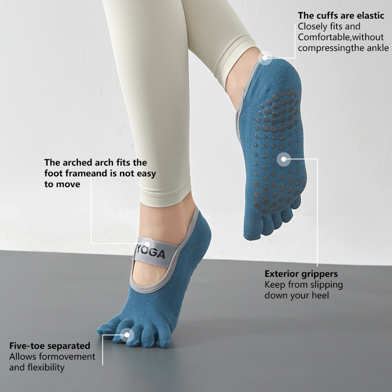 Calcetines de yoga con agarre  - Pilates Yoga Garage reseña y precio