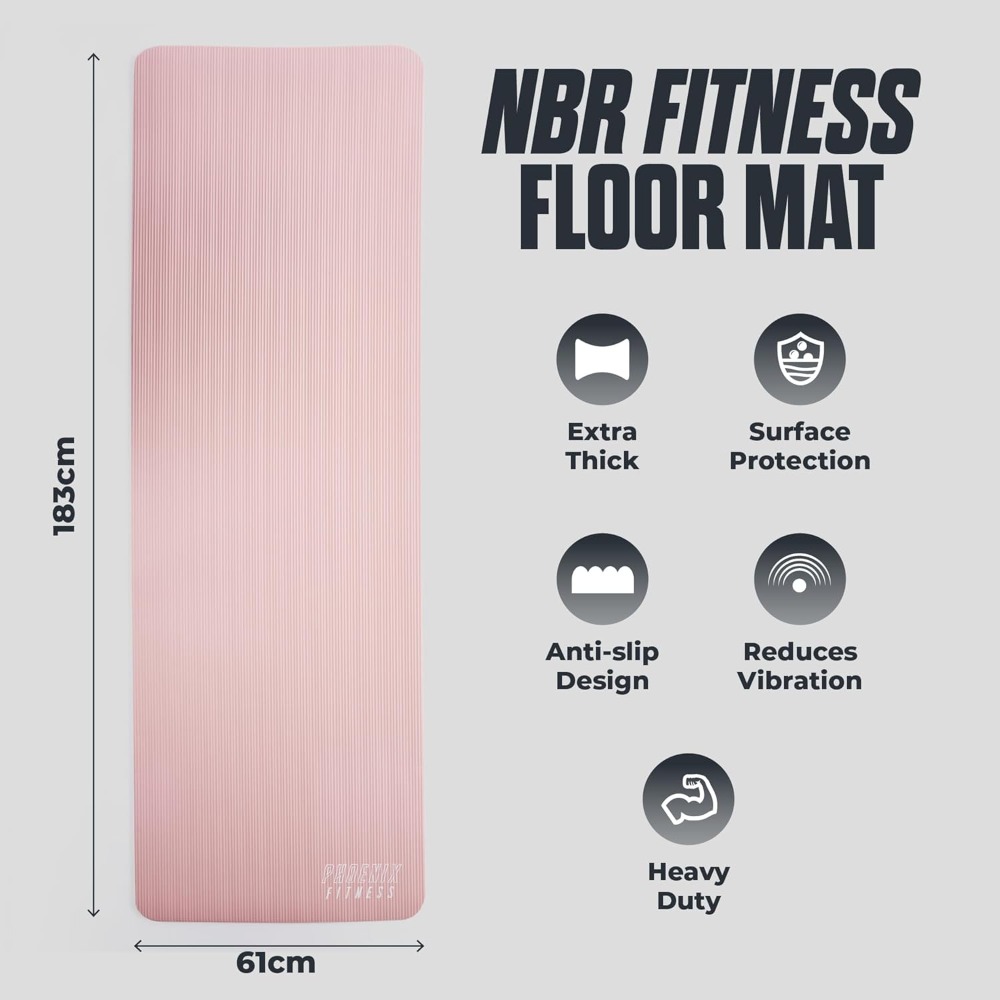 Tapete de Yoga NBR Extra Grues - Pilates Yoga Hiit reseña y precio