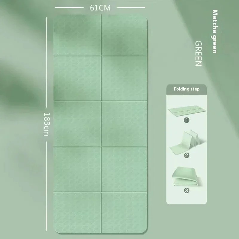 183x60x0,8 cm espesar plegable - Pilates Yoga Mat Workout reseña y precio