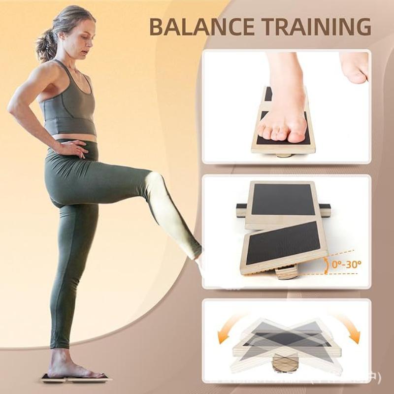Tabla de Equilibrio de Madera  - Balance Board Wobble reseña y precio