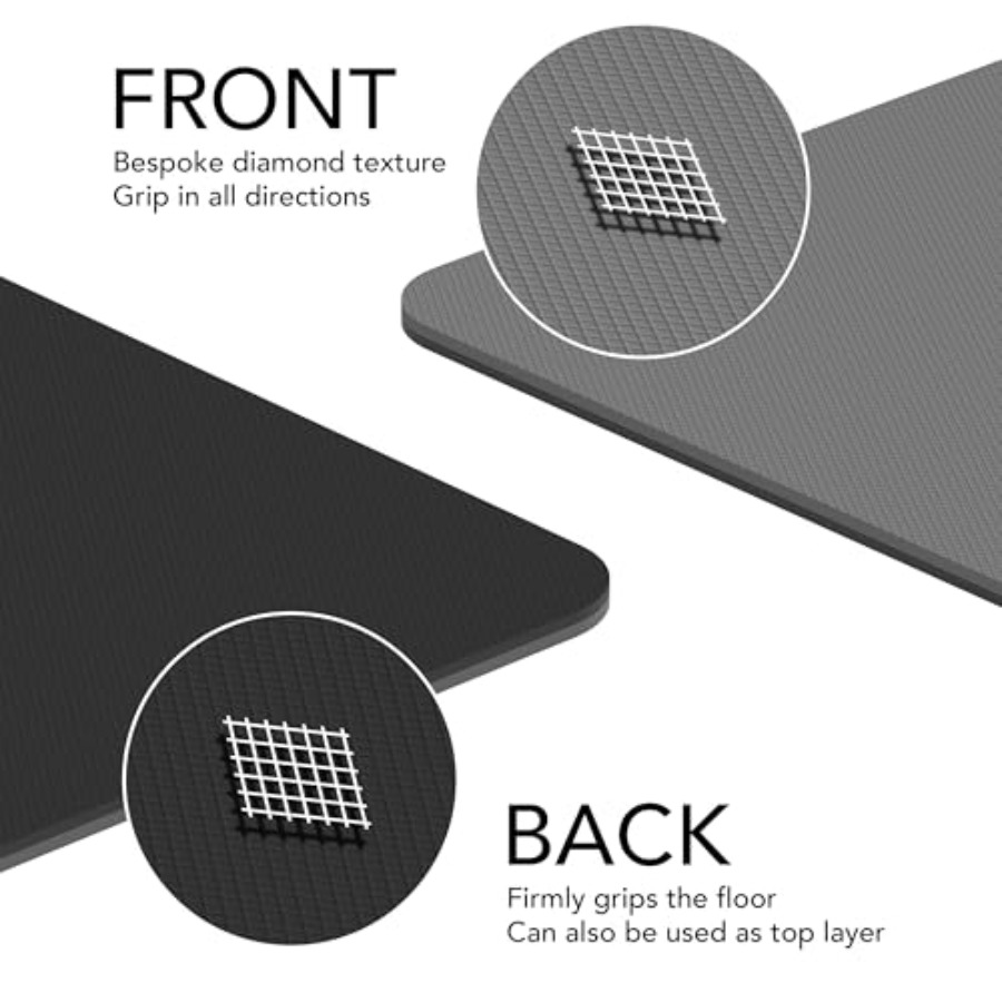 Tapete de Ejercicio Grande, Ex - Pilates Yoga Mat Workout reseña y precio