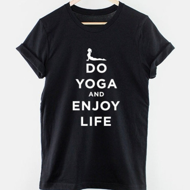 Camiseta de yoga - Hacer yoga  - Pilates Yoga Garage reseña y precio