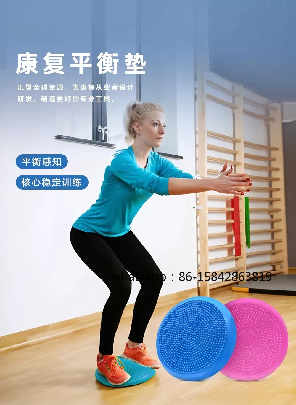 Disco de Equilibrio para Rehab - Exercise Disc Inflatable reseña y precio