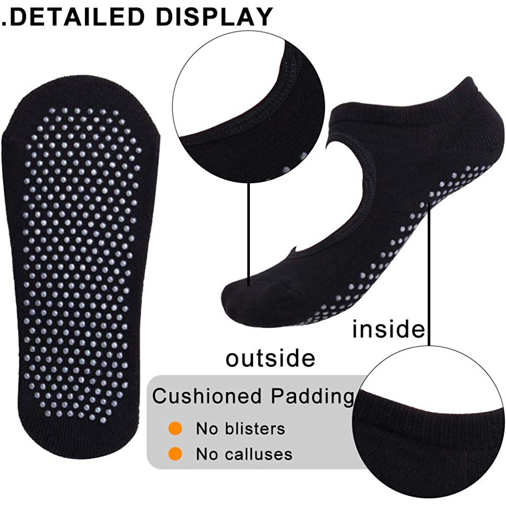 Calcetines antideslizantes con - Pilates Yoga And Gym reseña y precio