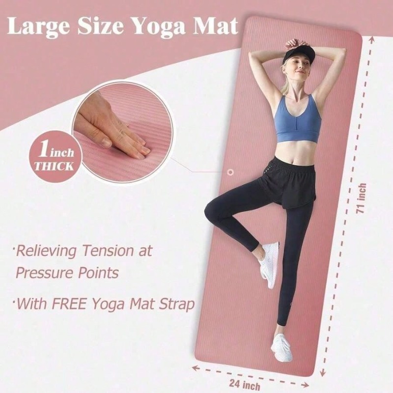 Yoga Mats BalanceFrom Yoga Mat - Pilates Yoga Mat Workout reseña y precio