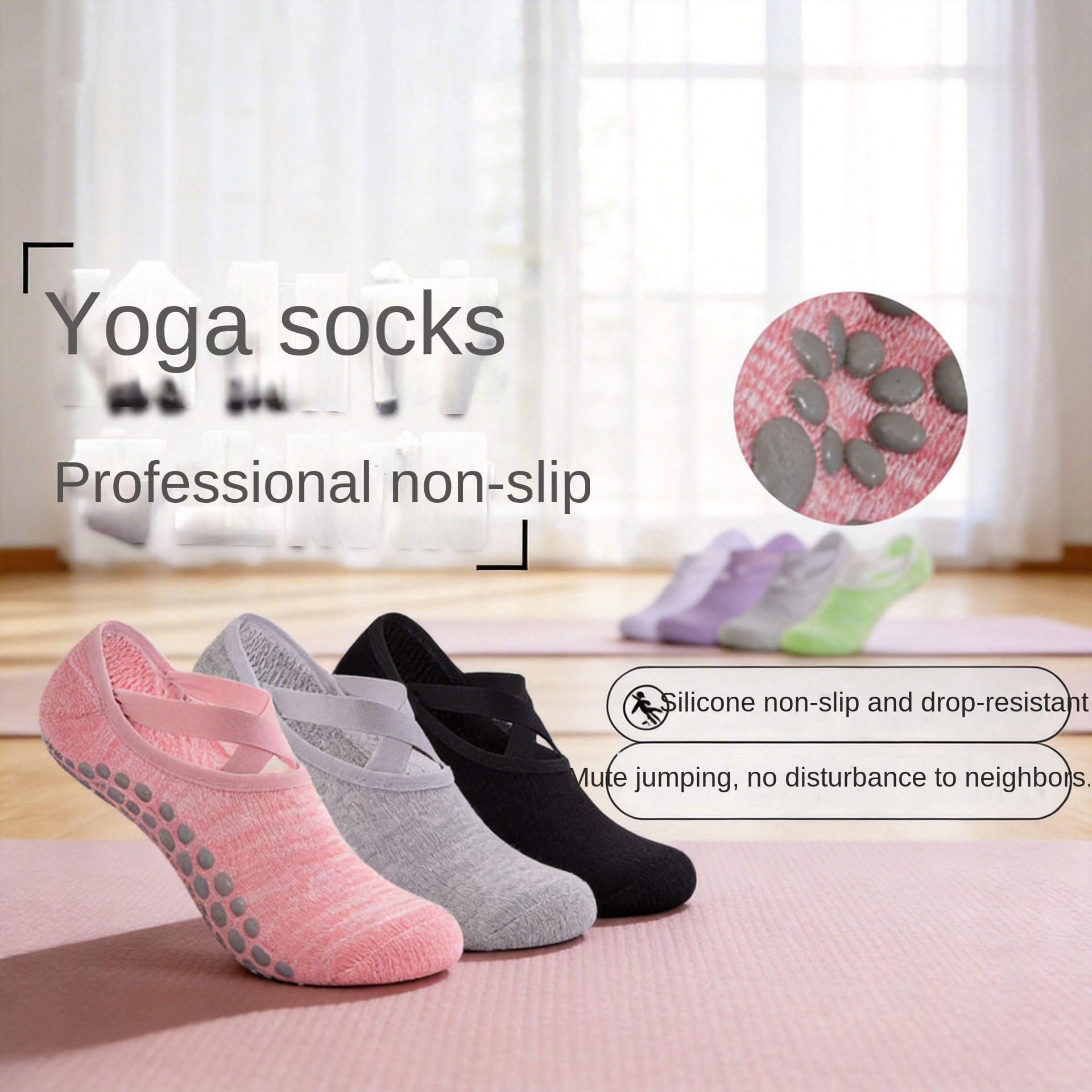Calcetines de Pilates y yoga c - Pilates Yoga Garage reseña y precio