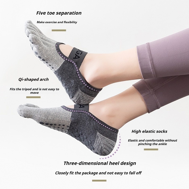 Calcetines tobilleros antidesl - Pilates Yoga Garage reseña y precio