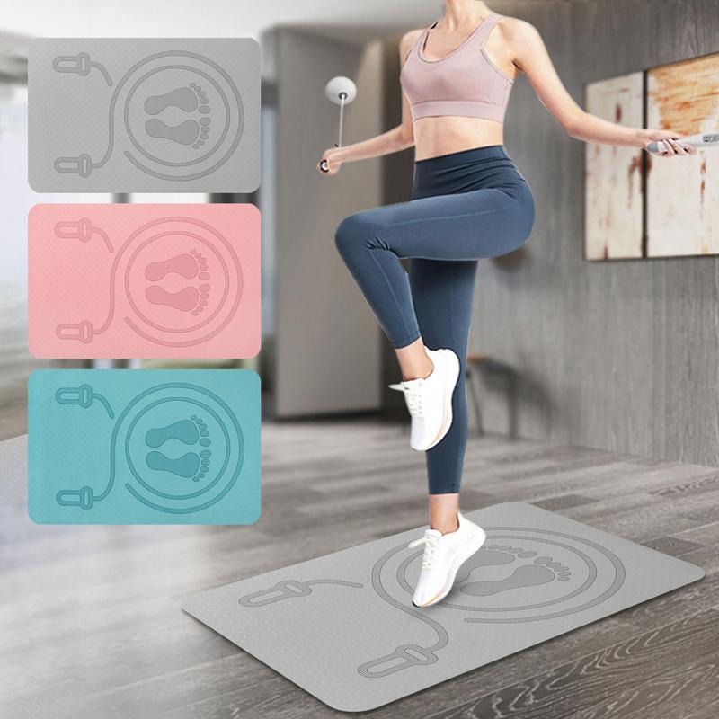 Tapete para Saltar la Cuerda d - Pilates Yoga Mat Workout reseña y precio