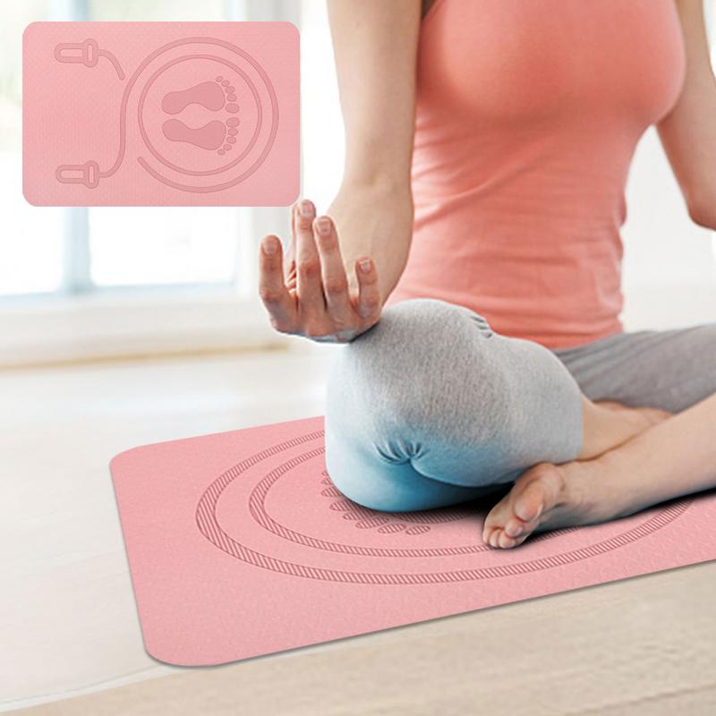 Tapete para Saltar la Cuerda d - Pilates Yoga Mat Workout reseña y precio