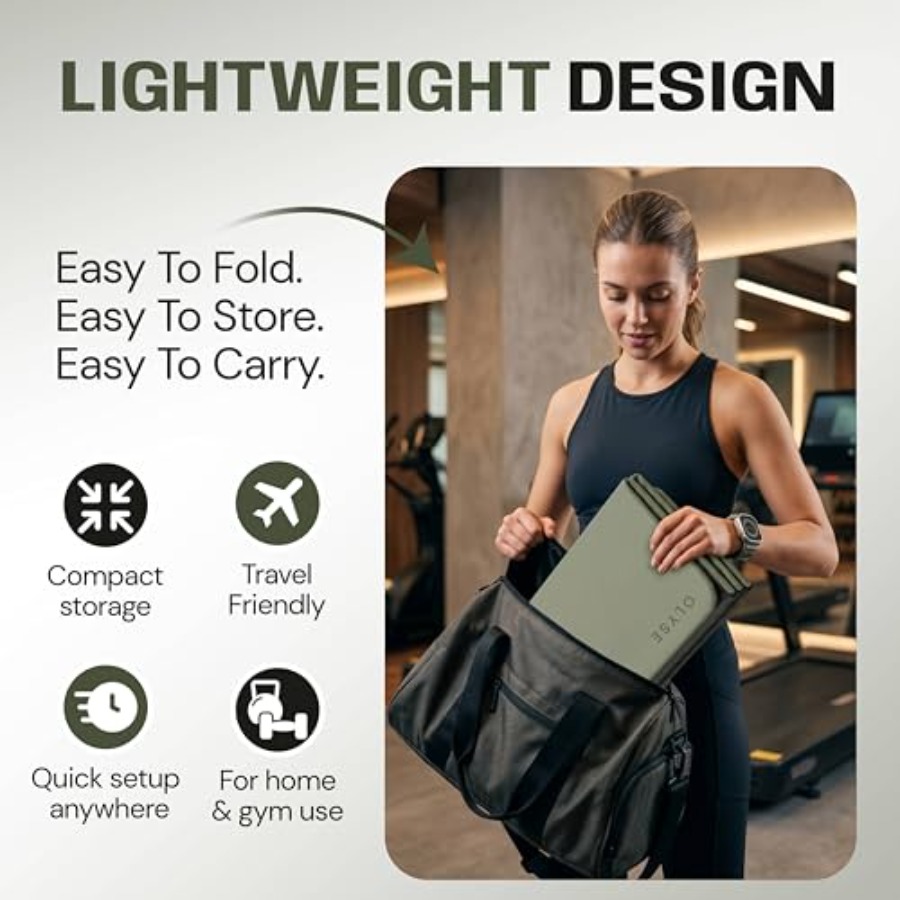 Esterilla de Yoga Plegable par - Pilates Yoga Hiit reseña y precio