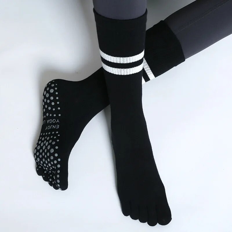 Calcetines de Yoga transpirabl - Youtube Yoga Pilates reseña y precio