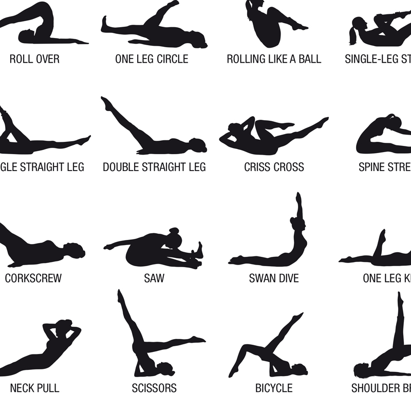 Póster de Lona sin Marco para  - Pilates Yoga And Gym reseña y precio