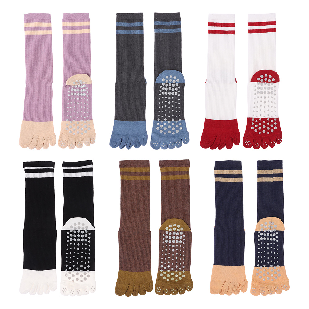 Nuevos calcetines de algodón d - Youtube Yoga Pilates reseña y precio