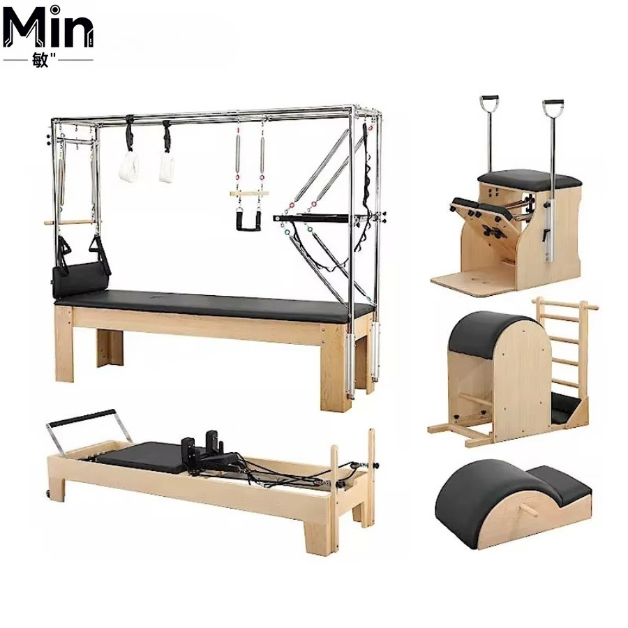 Juego de 5 Piezas de Madera pa - Pilates Yoga Machine reseña y precio