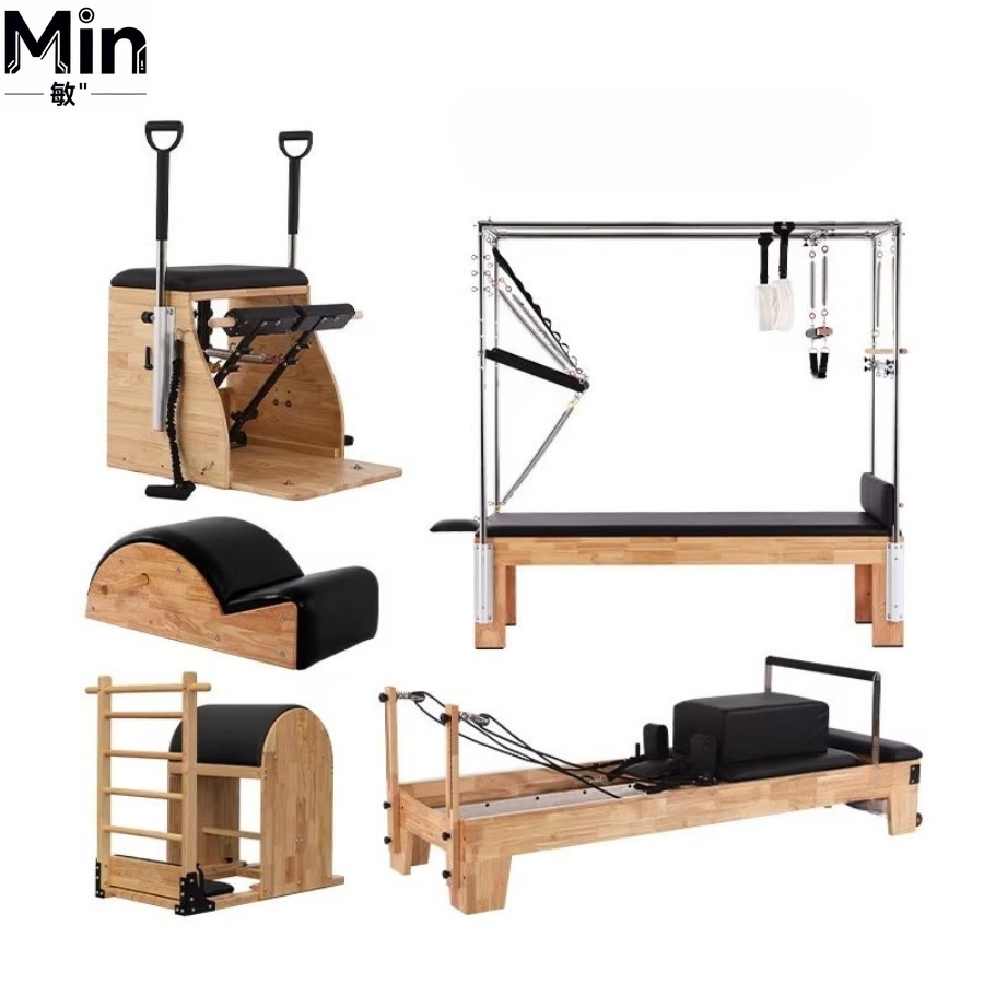 Juego de 5 Piezas de Madera pa - Pilates Yoga Machine reseña y precio