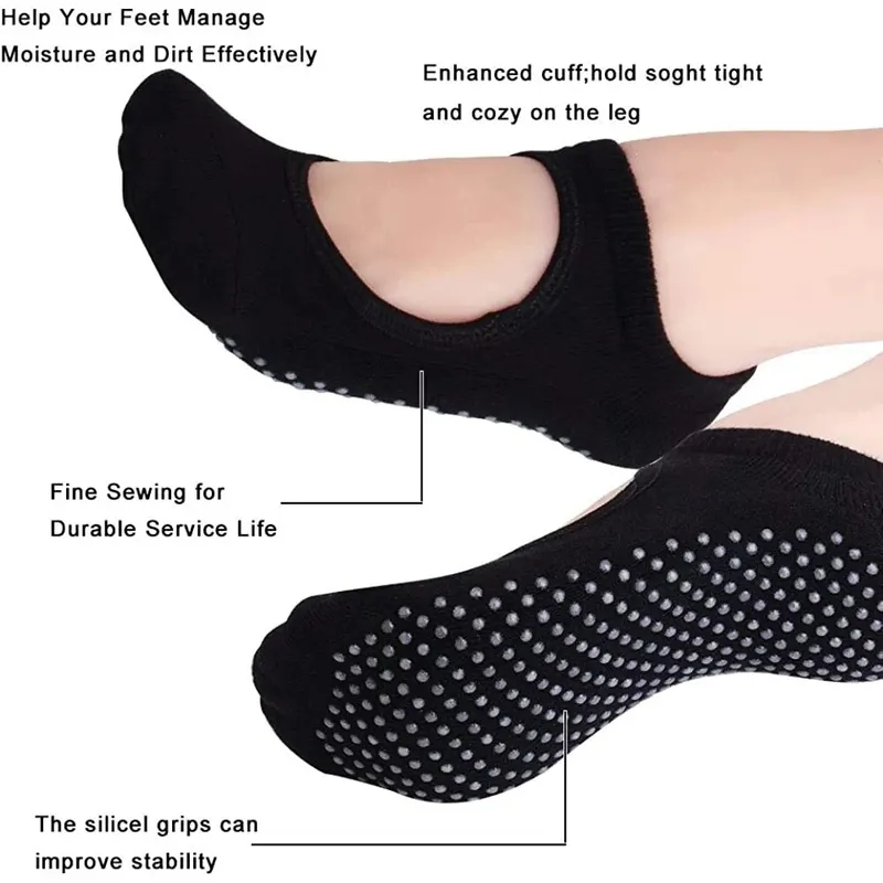 Calcetines de Yoga Antidesliza - Pilates Yoga And Gym reseña y precio