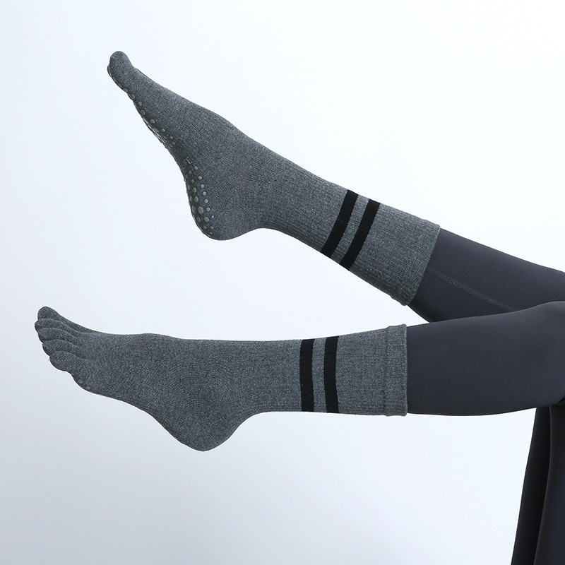 Calcetines de Yoga antidesliza - Youtube Yoga Pilates reseña y precio