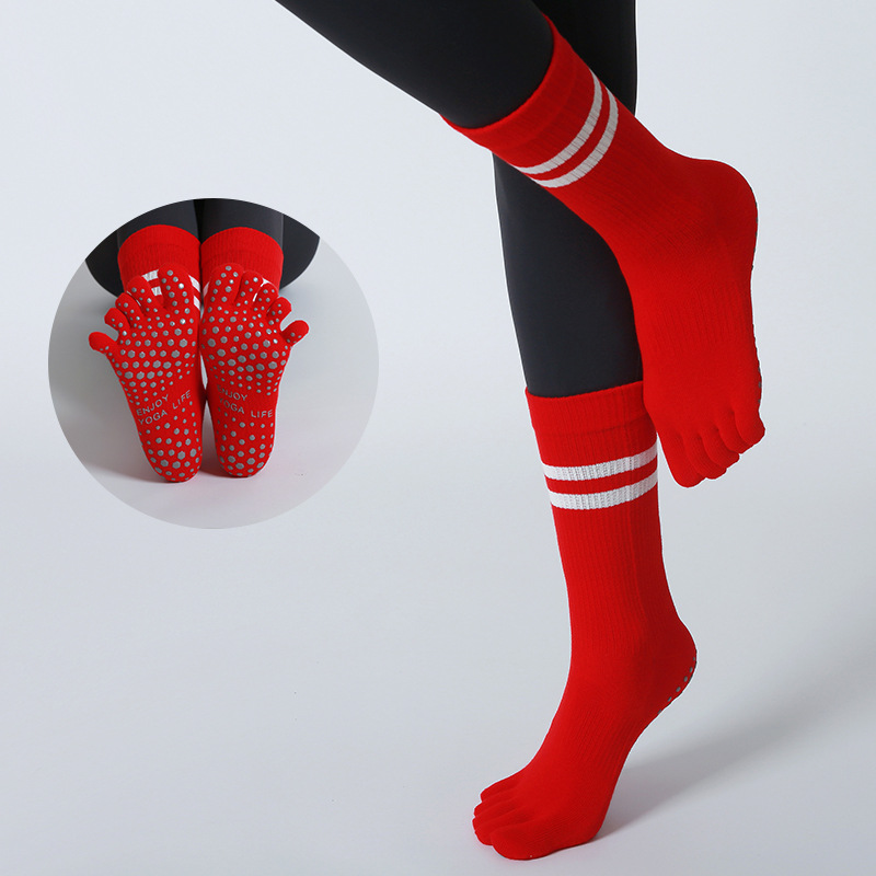 Calcetines de Yoga antidesliza - Youtube Yoga Pilates reseña y precio